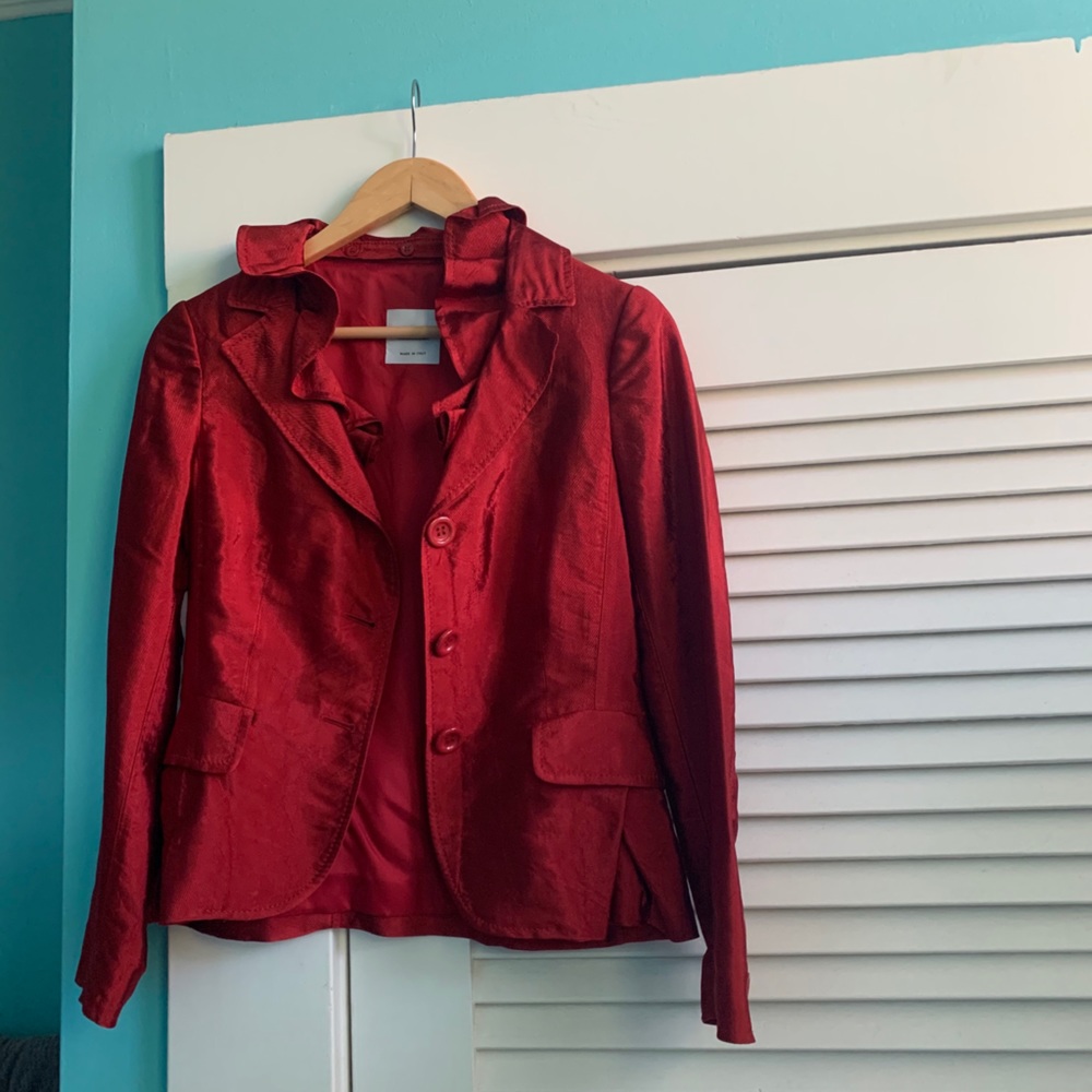 Red Moschino gorgeous jacket/blazer